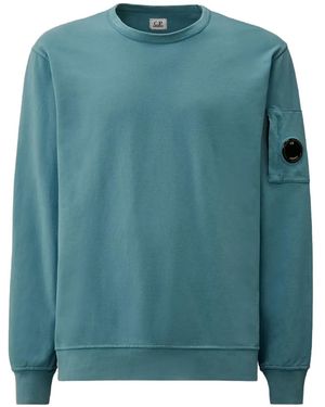 C.P. Company Lens-Detail Sweatshirt - Green