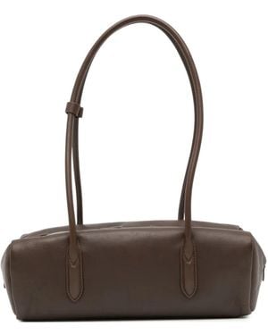 JNBY Minimalist Leather Shoulder Bag - Metallic
