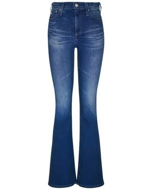 AG Jeans Farrah Flared Jeans - Blue
