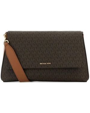 Michael Kors Kleine Umhängetasche mit Monogramm - Braun