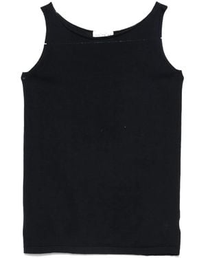 Ma'ry'ya Cotton Tank Top - Black