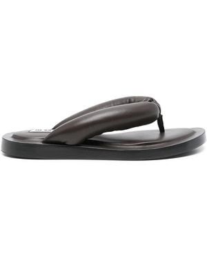 Jil Sander フラットサンダル - ホワイト