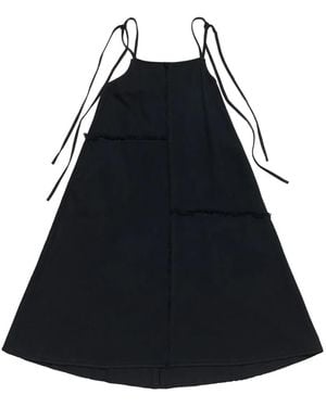 Bimba Y Lola A-Linien-Kleid Mit Verstellbarem Riemen - Schwarz