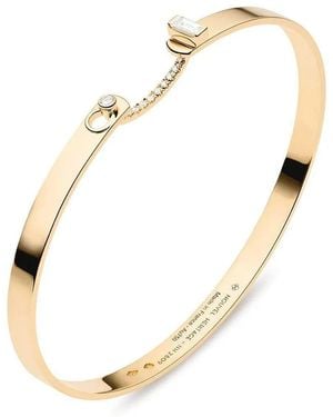 Nouvel Heritage 18Kt Dinner Date Mood Diamond Bangle - White