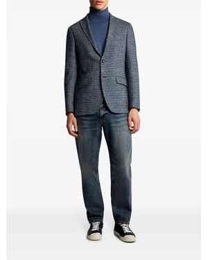 ジャケット ETRO 'Pegaso' single-breasted blazer Blue WRCA004399TTB54 22145170_52072950_1000.jpg