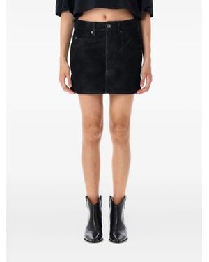 Isabel Marant Five-pocket mini skirt - Schwarz