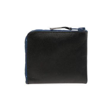 Comme des Garçons Polka Dot Zipped Wallet - Black
