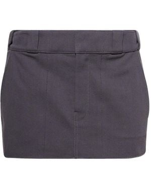 Alexander Wang Belt-Loop Mini Skirt - Blue