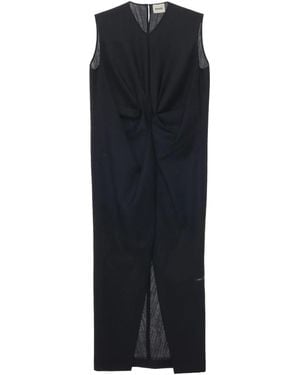 KHAITE Niel Maxi Dress - Black