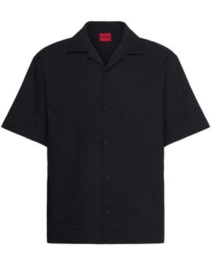 BOSS Oversized-Fit Shirt - Blue