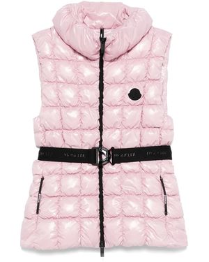 Moncler Gilet Emilion - Rosa