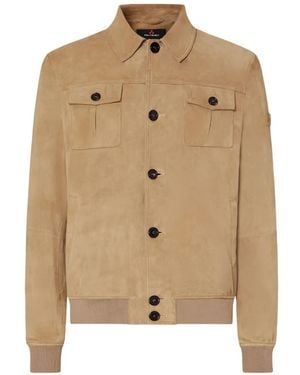 Peuterey Buttoned Patch-Pocket Jacket - Natural