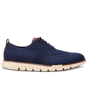 Cole Haan Gebreide Derby Schoenen - Blauw