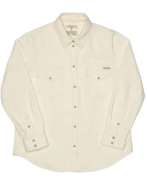 Nudie Jeans Lotta Western Denim Shirt - Natural
