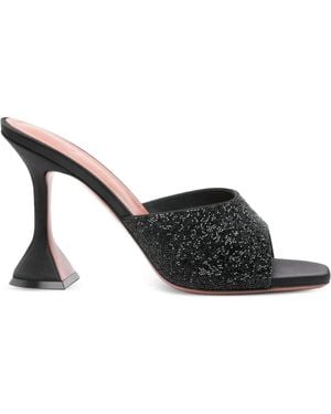 AMINA MUADDI Lupita Slipper 95 Sandals - Black