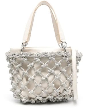 THEMOIRÈ Kobo Knots Tote Bag - White