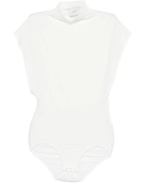 Alysi Body À Col Montant - White
