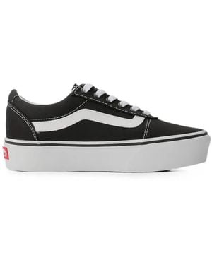 Vans Ward Platform Sneakers - White