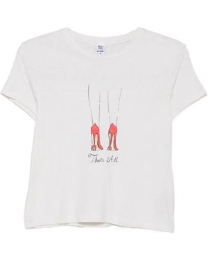 RE/DONE Graphic-Print T-Shirt - White