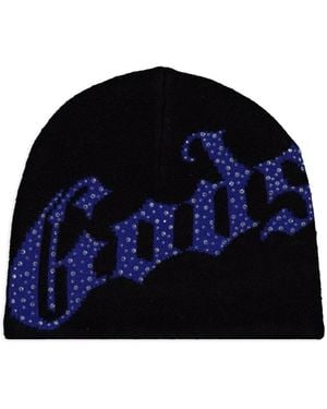 Godspeed Og Stud-Embellished Beanie Hat - Blue