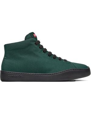 Camper Peu Touring Lace-Up High-Top Sneakers - Green