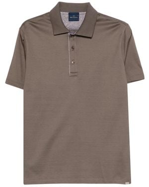 Paul & Shark Buttoned Polo Shirt - Brown