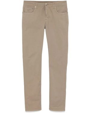 Corneliani Straight-Leg Pants - Natural