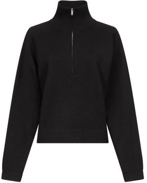 Loulou de Saison Maglione Dries Con Zip - Nero