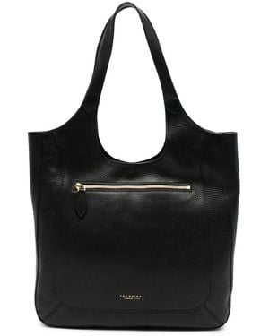 The Bridge Zip-Pocket Shoulder Bag - Black
