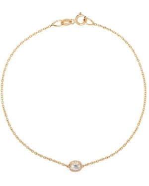 Lizzie Mandler Bracelet En 18Ct Pavé De Diamants - Blanc