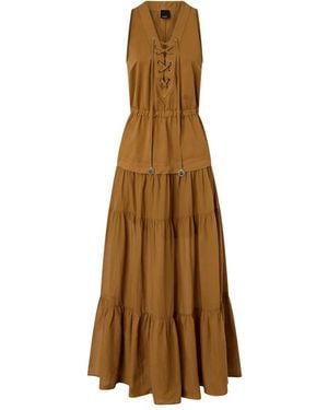 Pinko Maxi Dresses - Natural