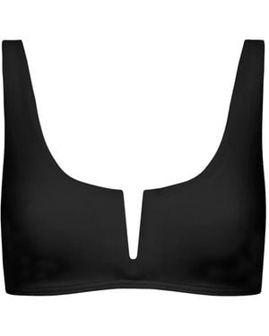 Bondi Born Verona V-Wire Bikini Top - Black