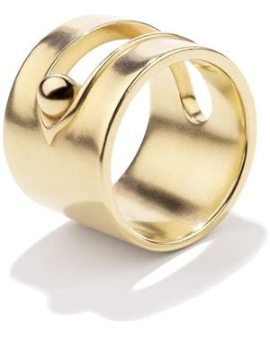Goossens Großer Bouclé-Ring - Mettallic