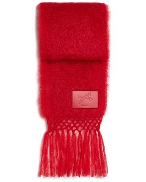 Jil Sander Fular Liso - Rojo
