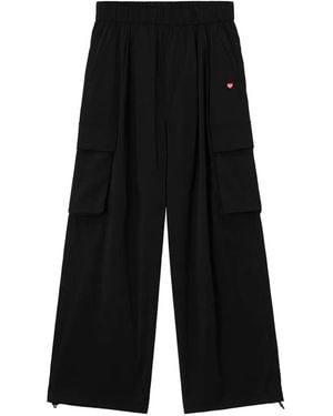 Chocoolate Cargo Pocket Trousers - Black