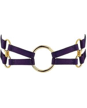 Bordelle Nara Circular--Ring Collar - Blue