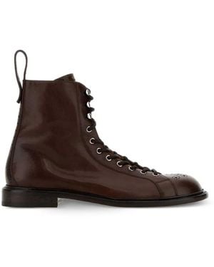 Versace Stivali Billy - Marrone