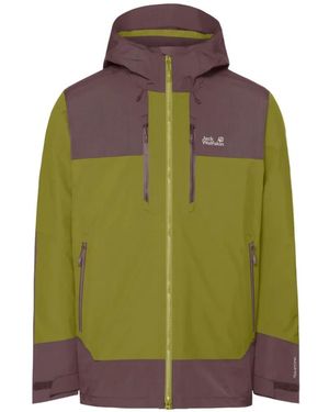 Jack Wolfskin Giacca Con Cappuccio - Verde