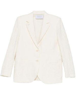 Harris Wharf London Strukturiertes Sakko - Weiß