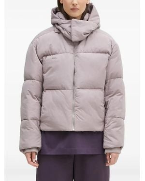 PANGAIA Hooded Puffer Jacket - Gray