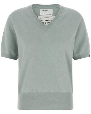 Extreme Cashmere N490 Martina V-Neck Sweater - Grey