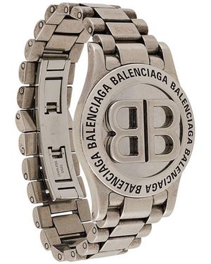 Balenciaga Bb Time Bracelet - Metallic