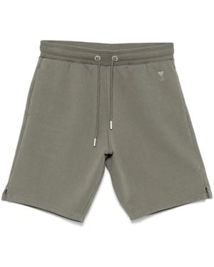 Ami Paris Nickel De Coeur Short - Grey