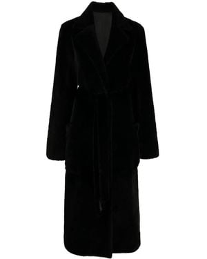 Rosetta Getty Wendbarer Mantel Aus Shearling - Schwarz