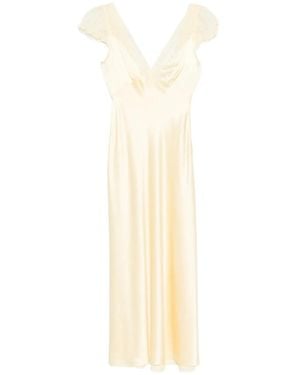 Doen Vestido midi Corelia - Blanco