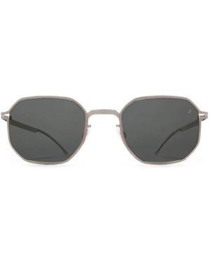 Mykita Lunettes De Soleil Ml15 X Leica À Monture Géométrique - Grey