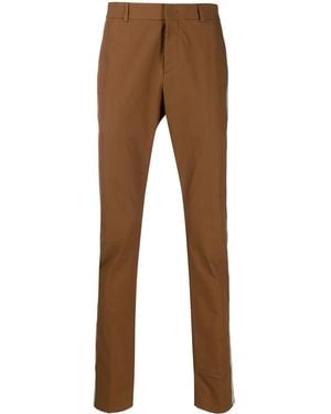 Valentino Garavani コントラストパネル パンツ - ブラウン