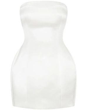 Nicholas Kaline Strapless Mini Dress - White