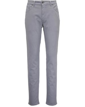 BARMAS Gerade Hose Im Five-Pocket-Design - Grau