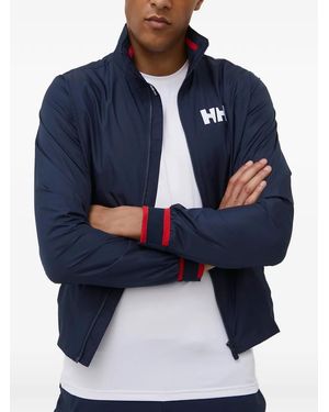 Helly Hansen Salt Logo-Detail Jacket - Blue